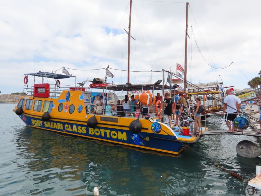 Kos Town: Glass-Bottom Boat Cruise with Swimming Stops - Who should book this Kos boat trip?