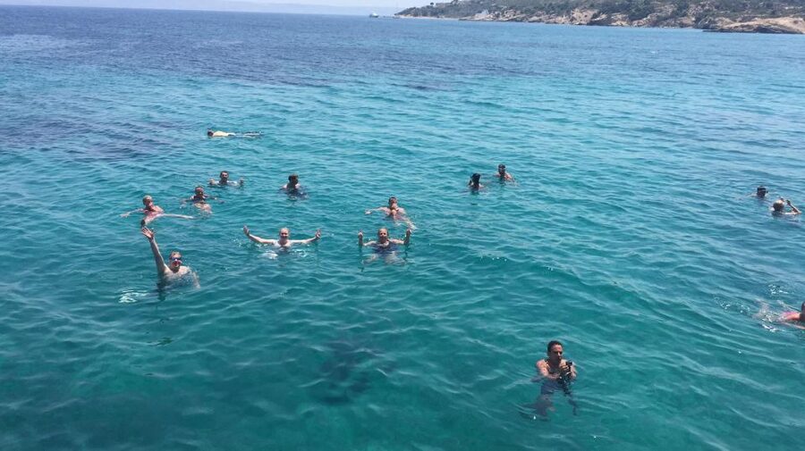 Kos Town: Kalymnos & Pserimos Day Cruise & Optional Transfer - Vathy and the Rina swimming stop