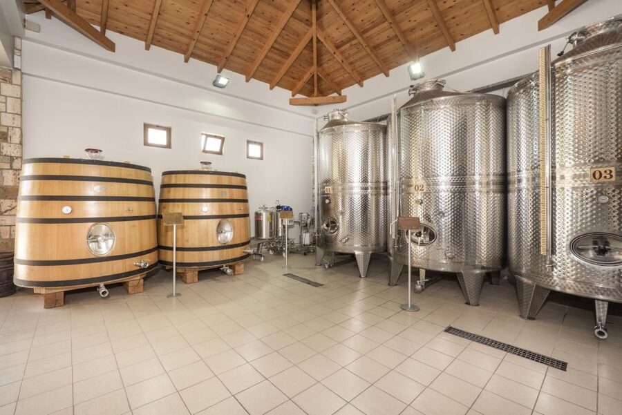 Kos: Wineries Tour w/ Wine Tastings & Transportation - Kos wine in two very different settings