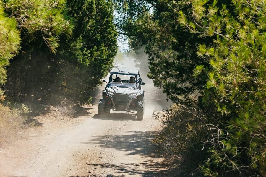 Kremasti: Rhodes 4x4 Buggy Off-Road Tour - A short briefing, then rough tracks