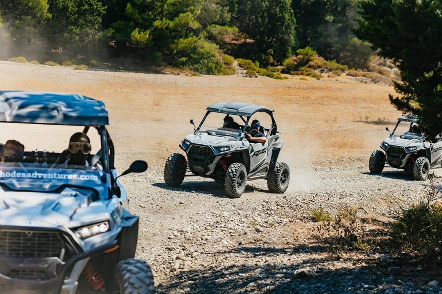 Kremasti: Rhodes 4x4 Buggy Off-Road Tour - Forests, mountains, and viewpoints beyond the resort roads