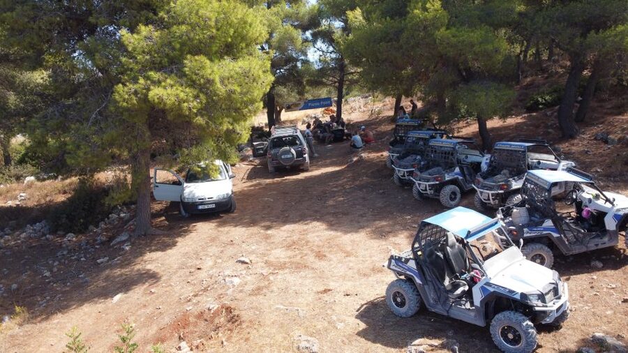 Laganas: Off-Road Buggy Adventure in Zakynthos with Lunch - Marathias and the first view of Turtle Island