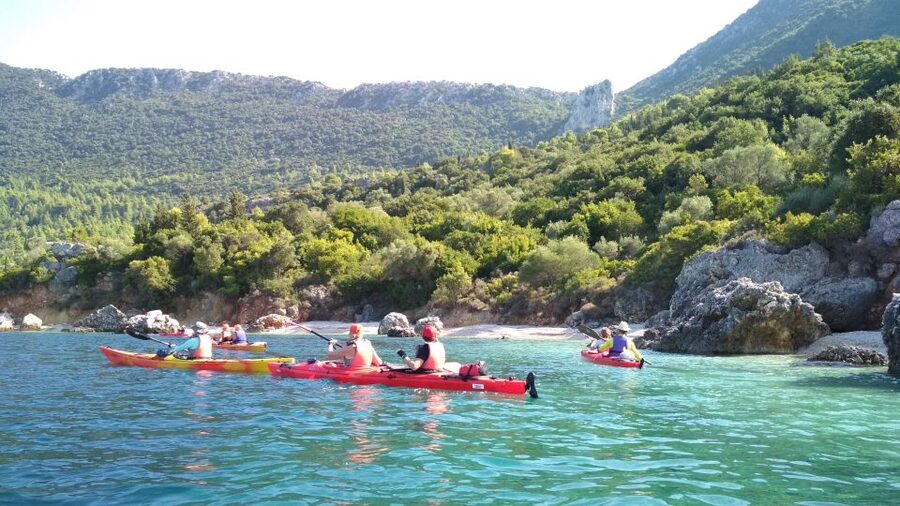 Lefkada: Full Day Sea Kayaking Tour - Meganisi and the quieter side of the archipelago