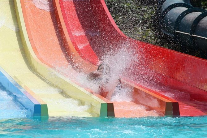 Limnoupolis Water Park All in - Slides, Swimming, and the Central Pool