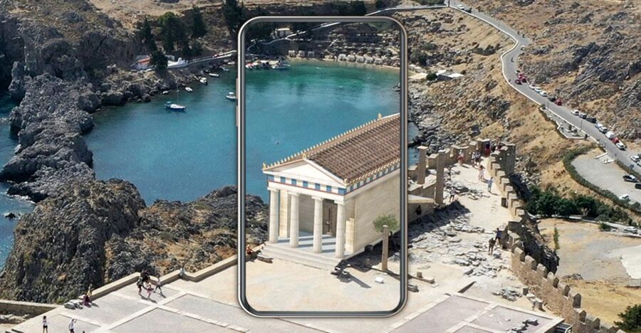 Lindos Acropolis: 3D Representation & Audio Self-Guided Tour - Starting with the sanctuary of Athena