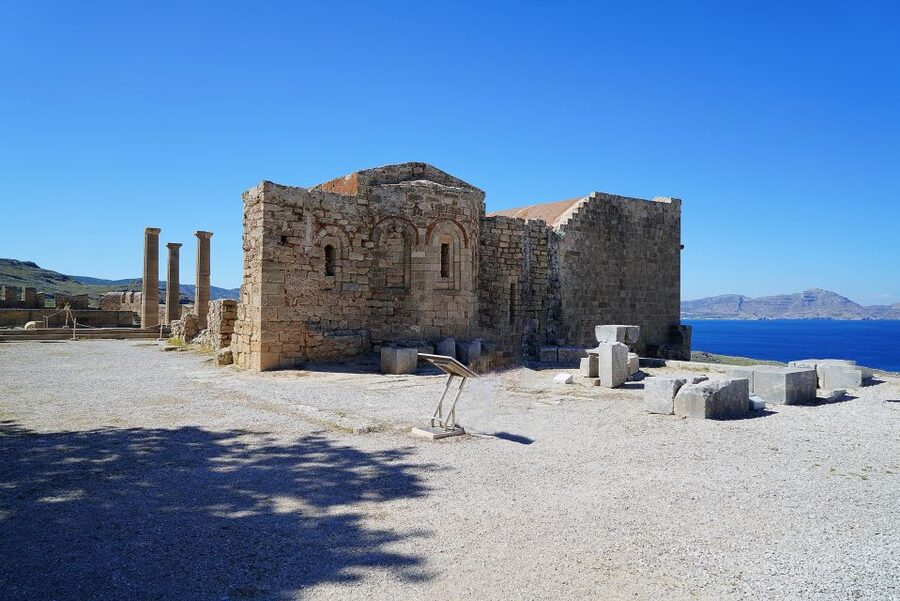 Lindos Acropolis: 3D Representation & Audio Self-Guided Tour - Stories that connect ancient and later Rhodes