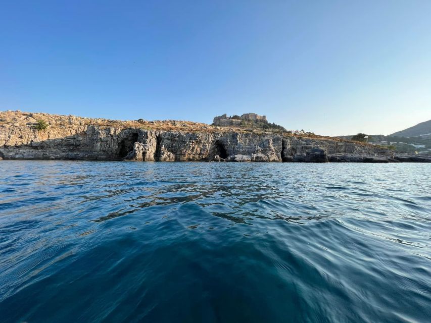 Lindos,Pefkos: All inclusive Swim & Snorkel Boat Cruise - Drinks, fruit, and the meaning of all-inclusive