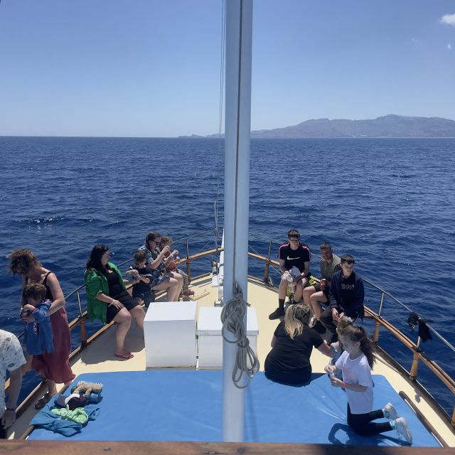 Lindos: Rhodes South-East Coast Cruise with Swim Stops - Charaki and Agathi Beach