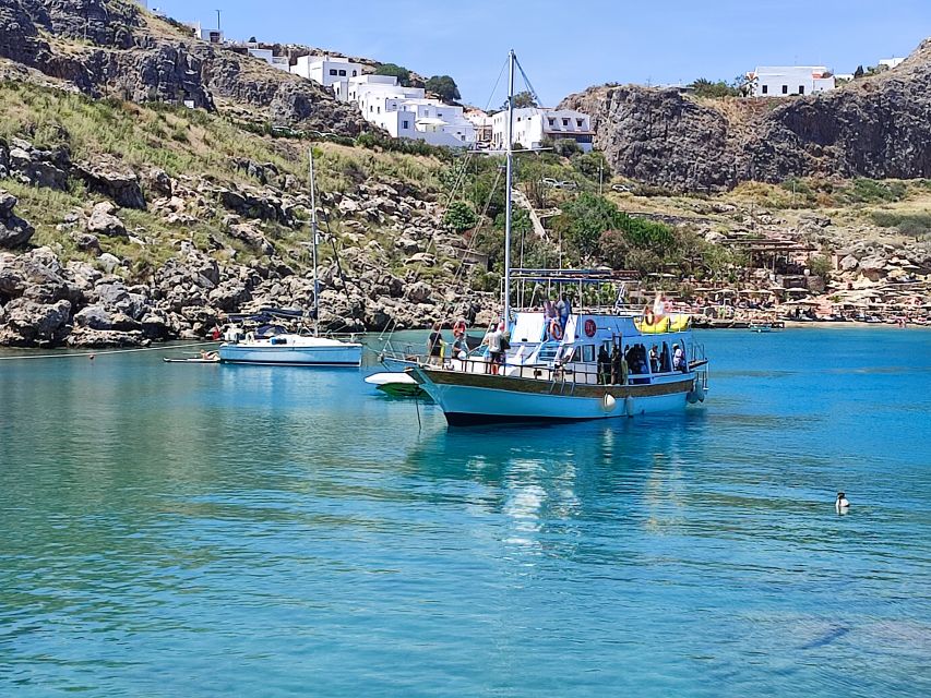 Lindos: Rhodes South-East Coast Cruise with Swim Stops - Kamares Pirate Caves, the Most Memorable Stop