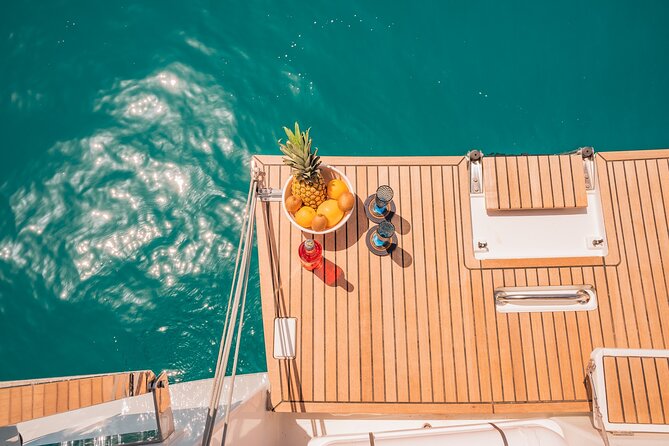 Luxury Catamaran Sunset Semi-Private & Greek Gastronomy in Athens - Vouliagmeni Beach and possible route changes