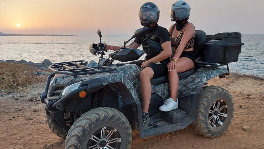 Malia: Off-Road Quad Safari Evening Tour with Dinner - The Final Off-Road Run Near Malia