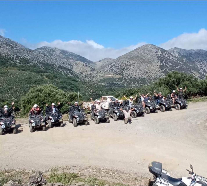 Malia: Off-Road Quad Safari Tour with Lunch and Transfers - Swimming, lunch, and Sisi’s traditional streets
