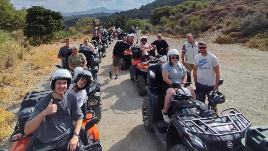 Malia: Off-Road Quad Safari Tour with Lunch and Transfers - Driver rules and physical demands