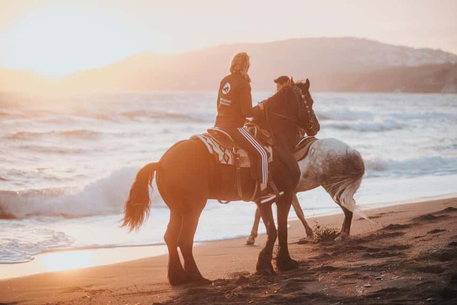 Megalochori: Horseback Riding Tour for Experienced Riders - Why the black-sand beach is the main event