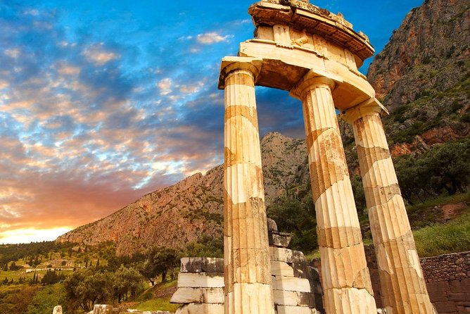 Mercedes Private Tour to Delphi and Arachova - Tholos of Athena Pronaia, a quick but striking first stop