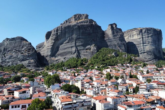 Meteora Day Trip with central Pick up & optional Lunch - Riding up to the monasteries