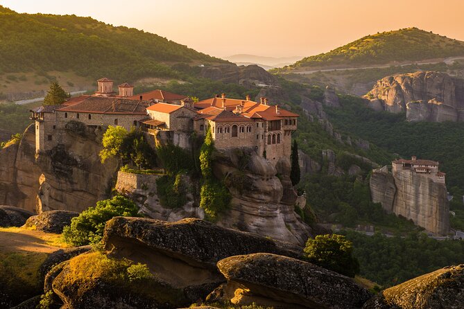 Meteora Day Trip with central Pick up & optional Lunch - Four hours across central Greece