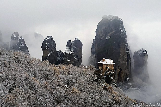 Meteora Monasteries Half-Day Small Group Tour with Transport - Great Meteoron, the largest and oldest