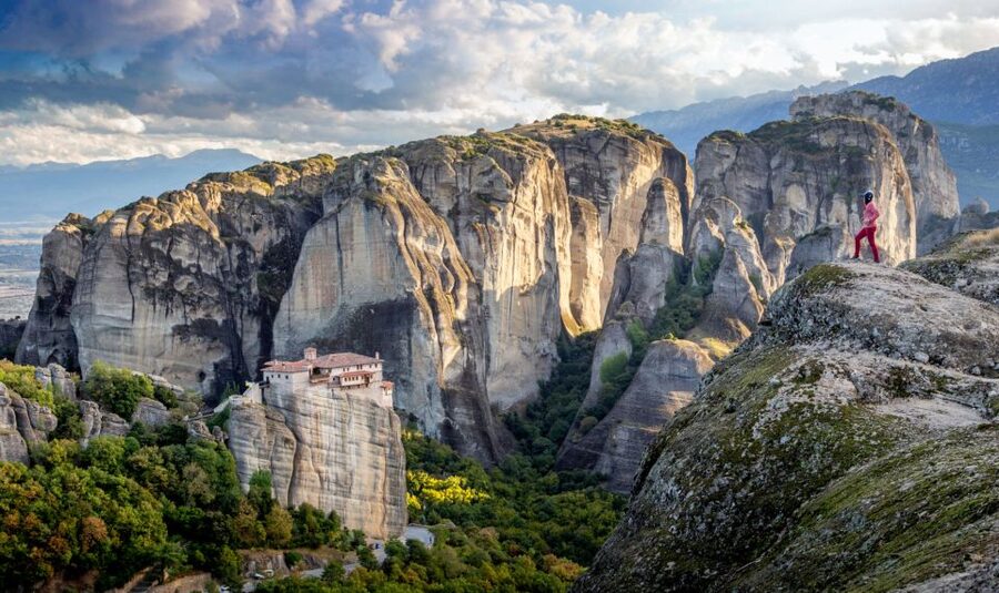 Meteora: Monasteries Tour, Lunch, and Athens Transfer Option - Inside three monasteries, with a strict dress code