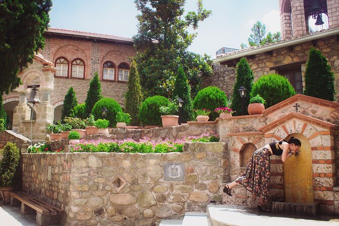 Meteora: Morning Half Day Sightseeing and Monasteries Tour - St. Nicholas Anapavsa and Rousanou set the scene