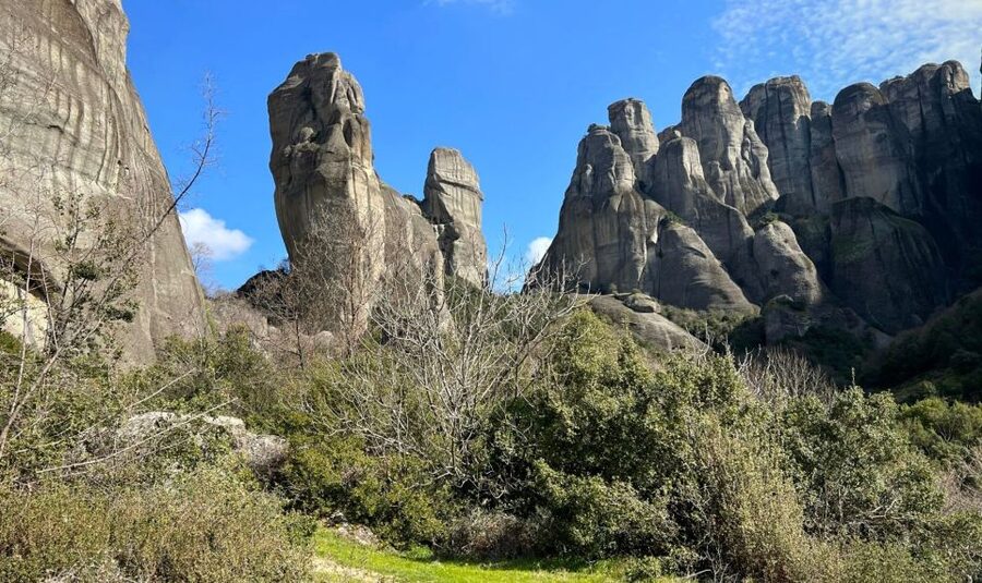 Meteora: Sunset Hike to Secret Caves - Bandovas hermitages and the old caves