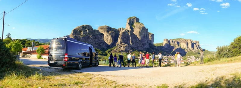 Meteora: Sunset Small Size Tour with Monastery & Caves visit - The Bandovas hermit caves and a quieter story