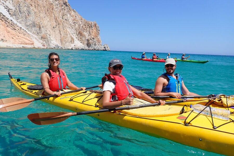 Milos: Guided Kayaking Trip with Snorkelling & Lunch - What the $129 price really covers