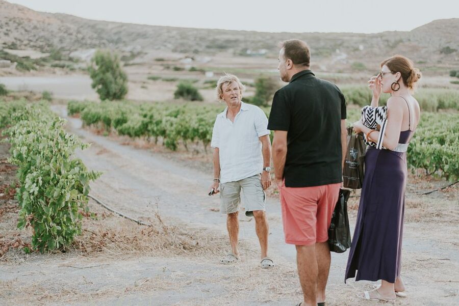 Milos Island: Kostantakis Winery Wine Tasting Experience - Inside the cave cellar