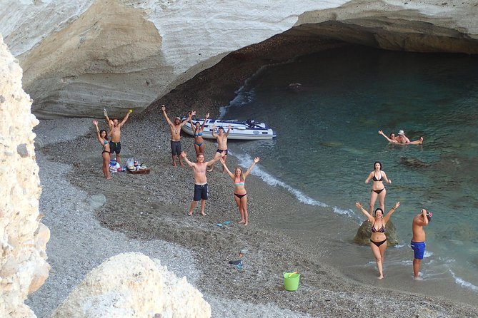 Milos Small-Group Full-Day Cruise with Snorkelling and Lunch - Food, drinks, and equipment