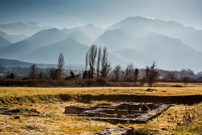 Mount Olympus And Dion Full-Day Tour From Athens By Train - Platamonas Castle above the Tempe route