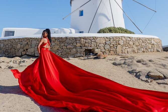 Mykonos: Flying Dress Photoshoot - What You Receive for the $288 Price