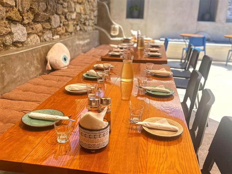 Mykonos: Group Cooking Class at the Home of a Local Family - A short tour of the family property
