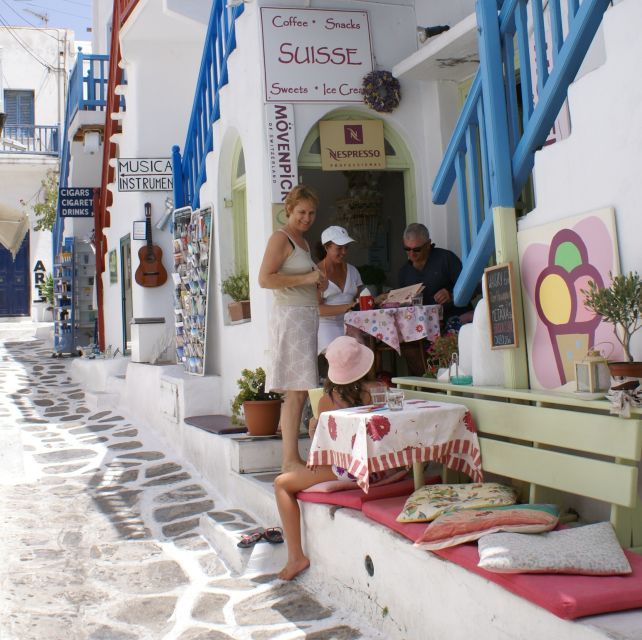 Mykonos: Half-Day City Walking Tour and Island Bus Tour - Three beaches, three different impressions
