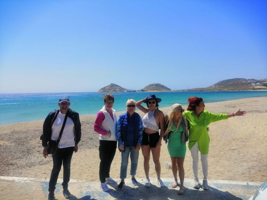 Mykonos: Highlights Tour with Panagia Tourliani Monastery - Agrari Beach: your best chance to pause