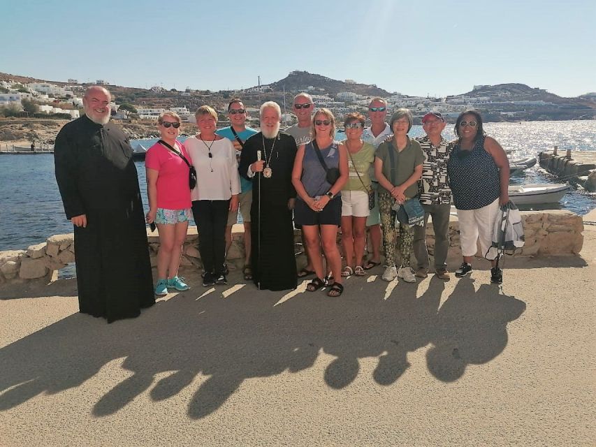 Mykonos: Highlights Tour with Panagia Tourliani Monastery - The final panoramic view