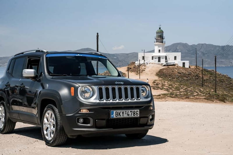 Mykonos: Private Island Tour with local guide -Jeep Renegade - Mykonos Town in short, sharp doses