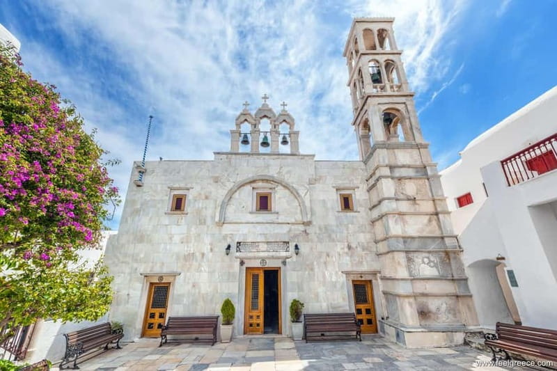 Mykonos: Private Tour with Range Rover - Ano Mera and the Monastery of Tourliani