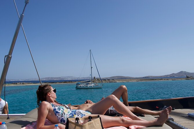 Mykonos Sail Cruise to Rhenia, Guided Tour of Delos, Lunch&Drinks - What the $145 price really buys you