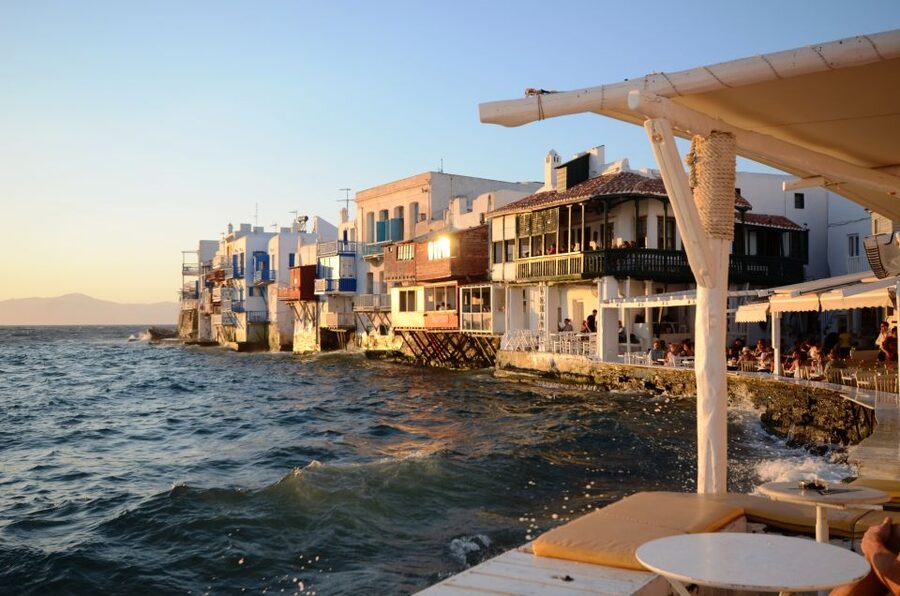 Mykonos Shore Excursion: City & Island Tour - Meeting your guide at Tourlos or the old port