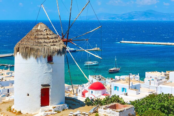 Mykonos: Small Group Tour for Cruise Passengers —Port Pickup - Armenistis Lighthouse and the island’s open views