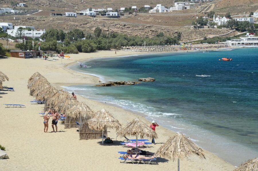 Mykonos: South Coast Cruise - Seeing the south coast from the sea