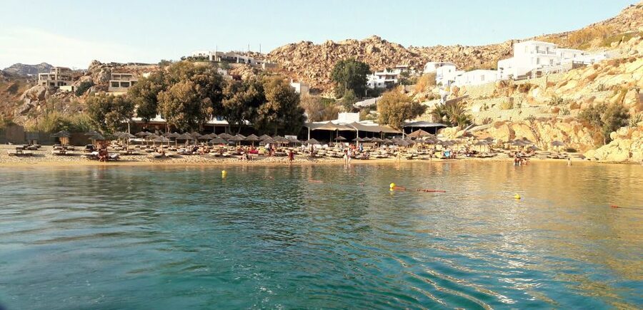 Mykonos: South Coast Cruise - Kalafatis combines lunch and downtime