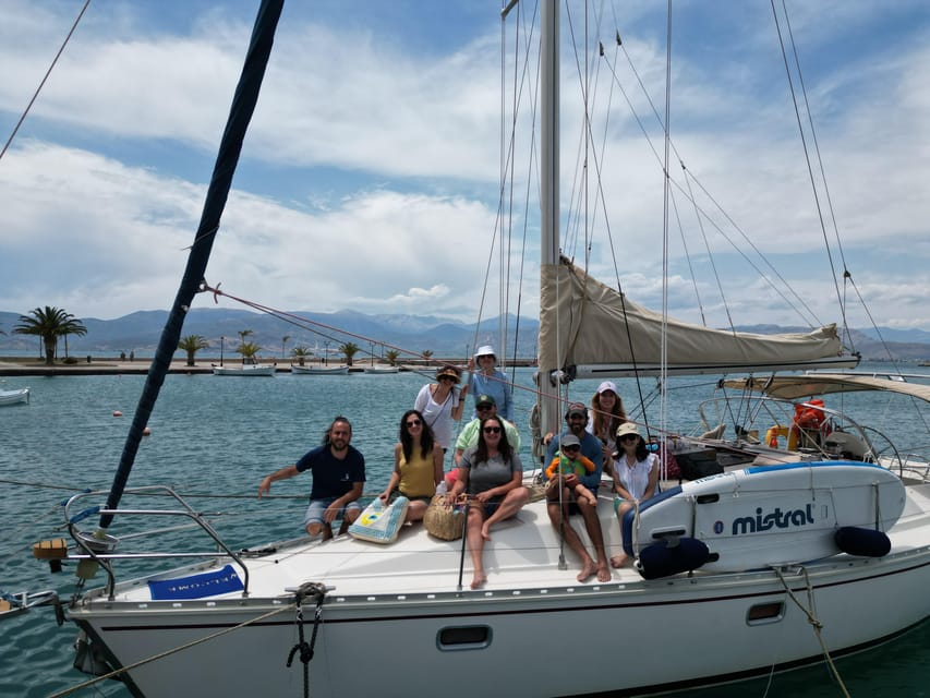 Nafplio Sun Sail Cruises | Semi-Private Half Day | With Meal - Xiropigado and the first quiet shoreline