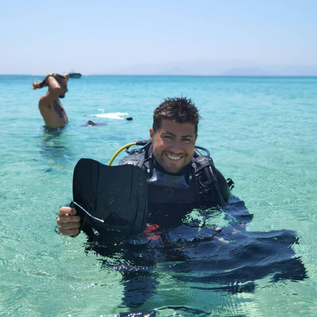 Naxos: Discover Scuba Diving - Your first experience diving - The short photo stop and what it really adds
