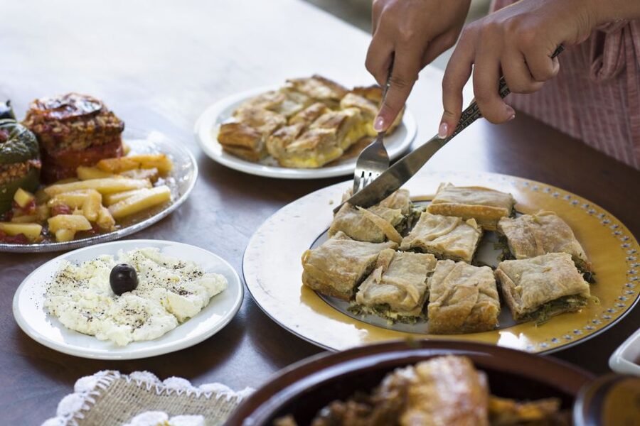 Naxos: Half-Day Cooking Class at Basiliko Family Tavern - Herbs, produce, and the taste of place
