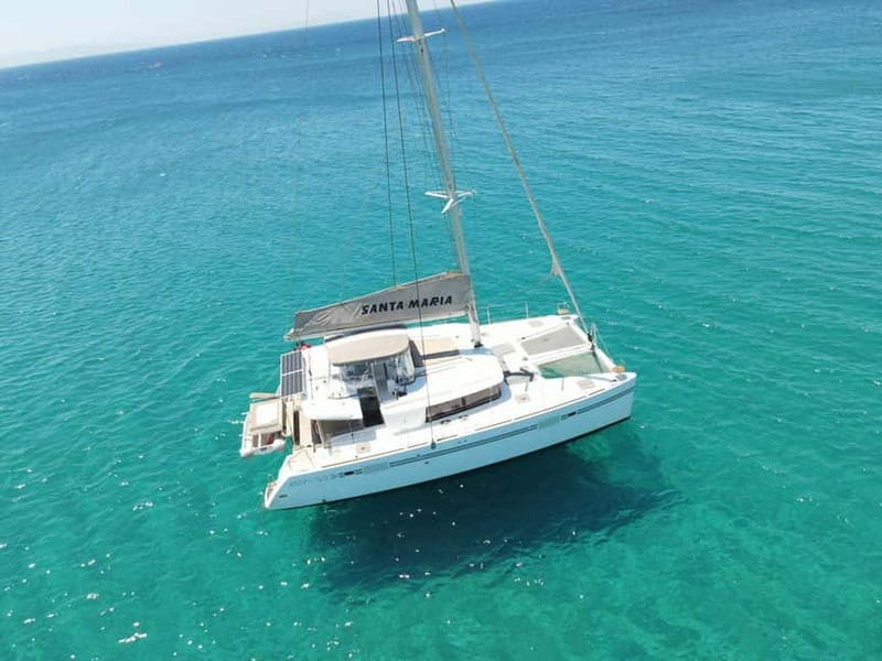 Naxos: Naxos Catamaran Sailing Cruise with Lunch and Drinks - Morning departure and the first hours at sea