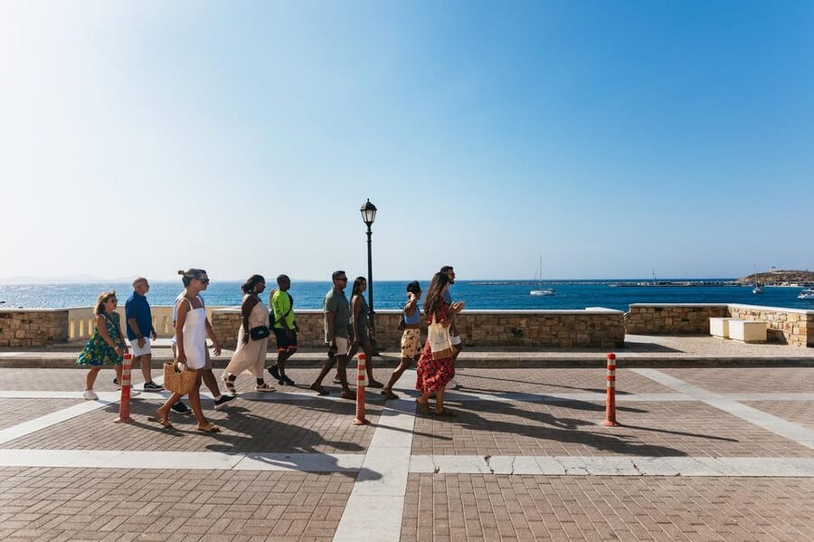 Naxos: Naxos Town Food Tour with Tastings and Wine - Finishing near Apollo Temple