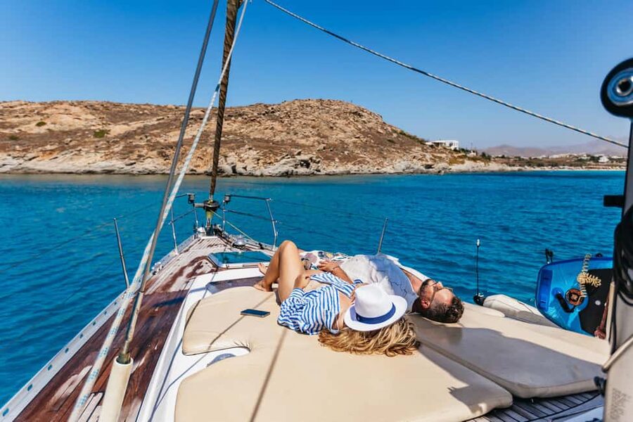 Naxos/ Paros: Sailing Cruise with Food and Drinks - Snorkeling, Swimming, and Time to Relax