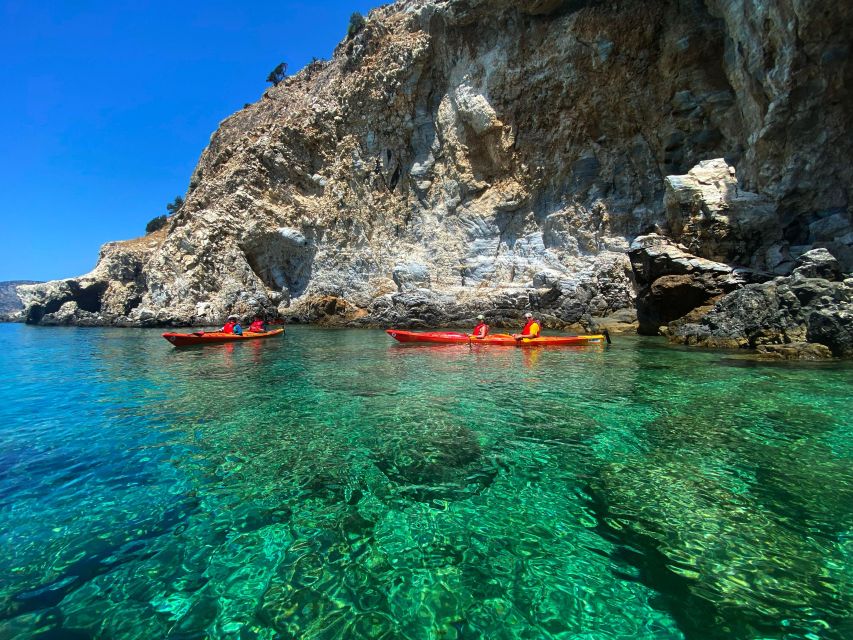 Naxos: Rhina Cave and Coastline Sea Kayaking Tour - Paddling 9 km along Naxos’ southern coast
