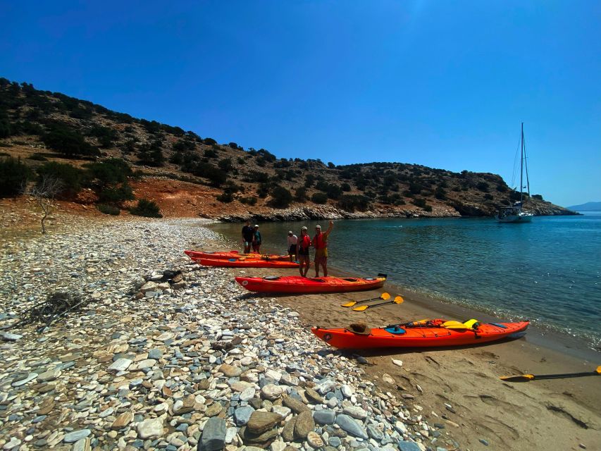 Naxos: Rhina Cave and Coastline Sea Kayaking Tour - The optional taverna meal